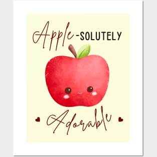 apple-solutely adorable Posters and Art